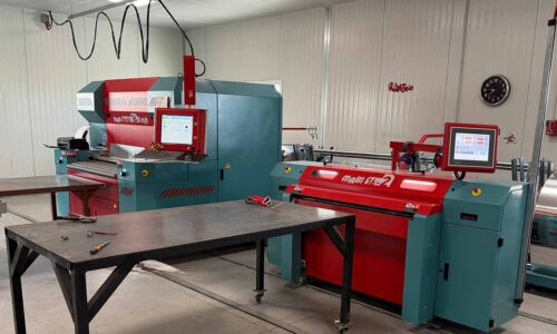 Actu : nouvelle machine de découpe de tôle